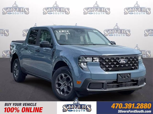 2025 Azure Gray Metallic Ford Maverick XLT AWD Truck
