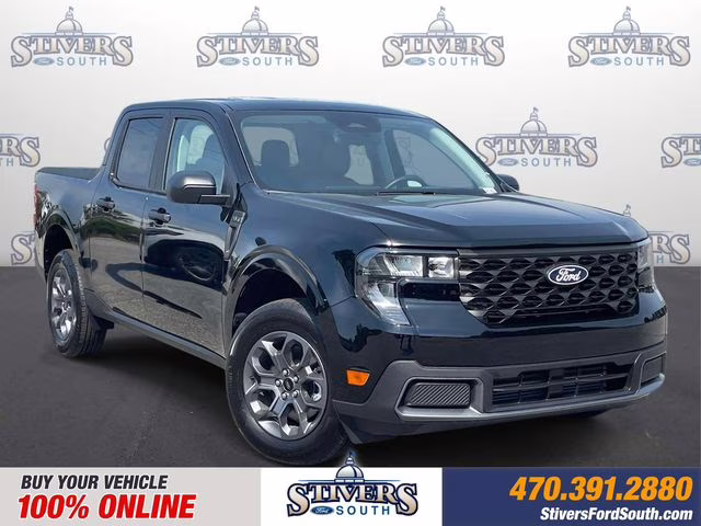 2025 Shadow Black Ford Maverick XLT AWD Truck