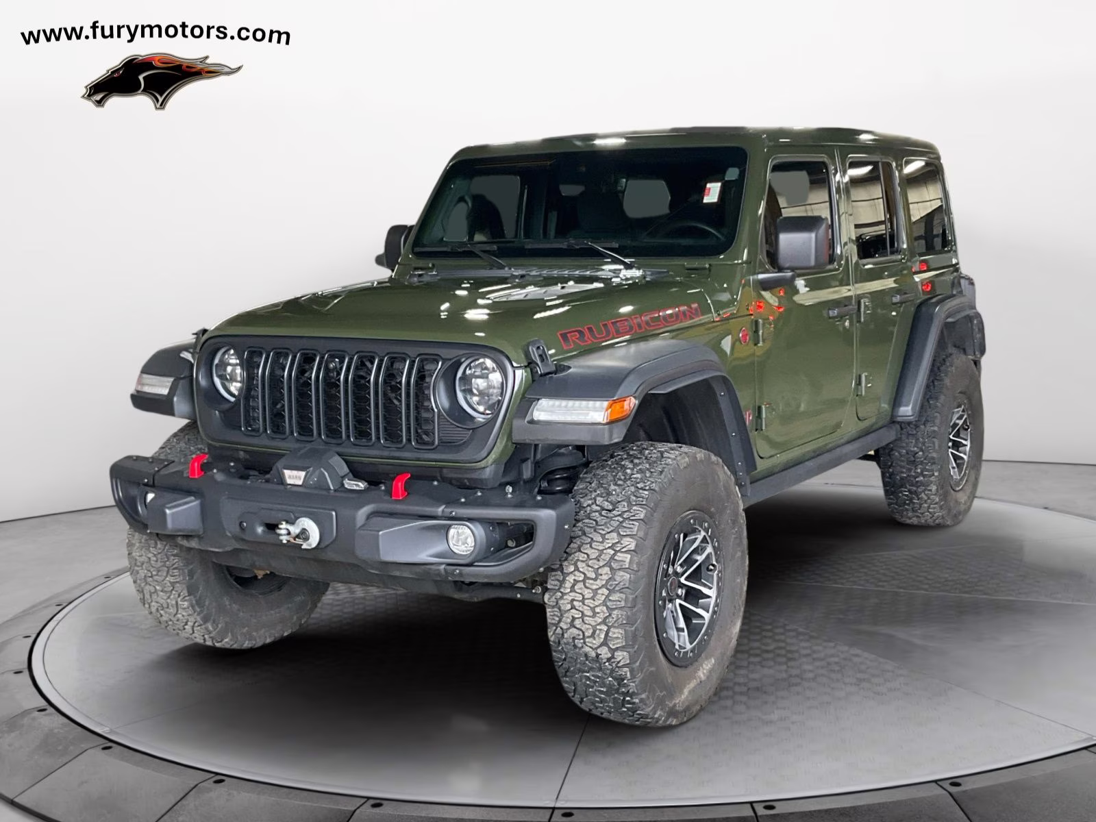 2024 Sarge Green Clearcoat Jeep Wrangler Rubicon X 4X4 SUV