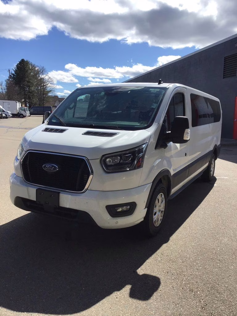 2023 Oxford White Ford Transit-350 XLT RWD Crossover