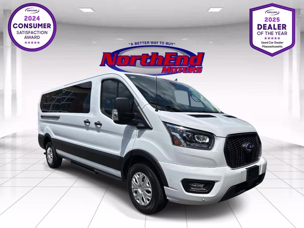 2023 Oxford White Ford Transit-350 XLT RWD Crossover