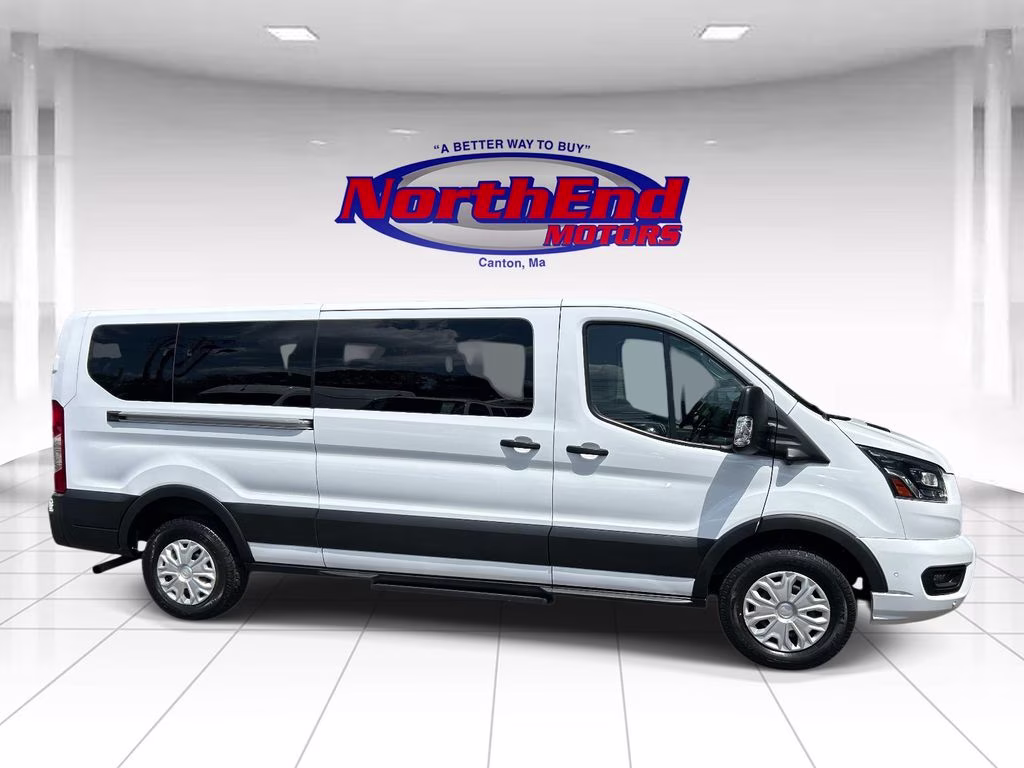2023 Oxford White Ford Transit-350 XLT RWD Crossover