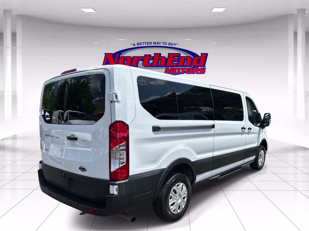 2023 Oxford White Ford Transit-350 XLT RWD Crossover