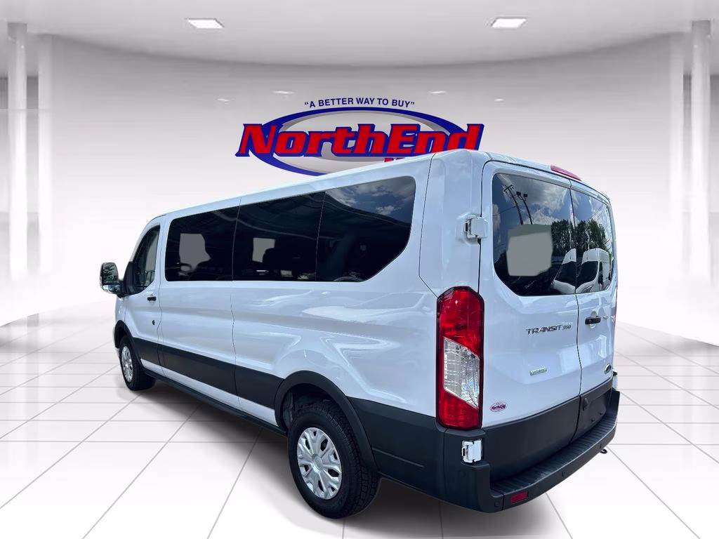 2023 Oxford White Ford Transit-350 XLT RWD Crossover