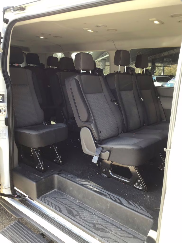 2023 Oxford White Ford Transit-350 XLT RWD Crossover