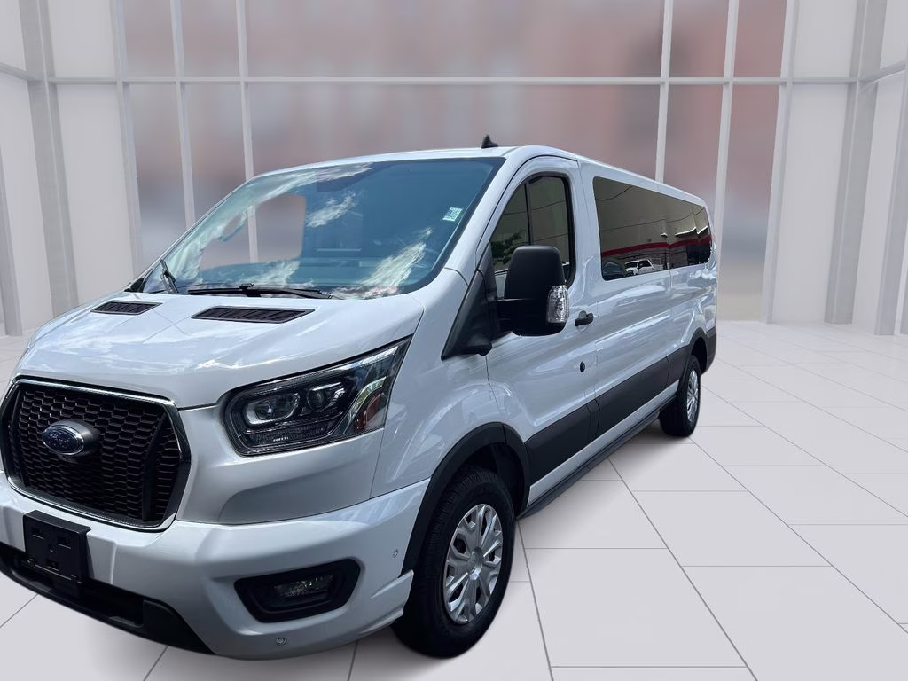 2023 Oxford White Ford Transit-350 XLT RWD Crossover
