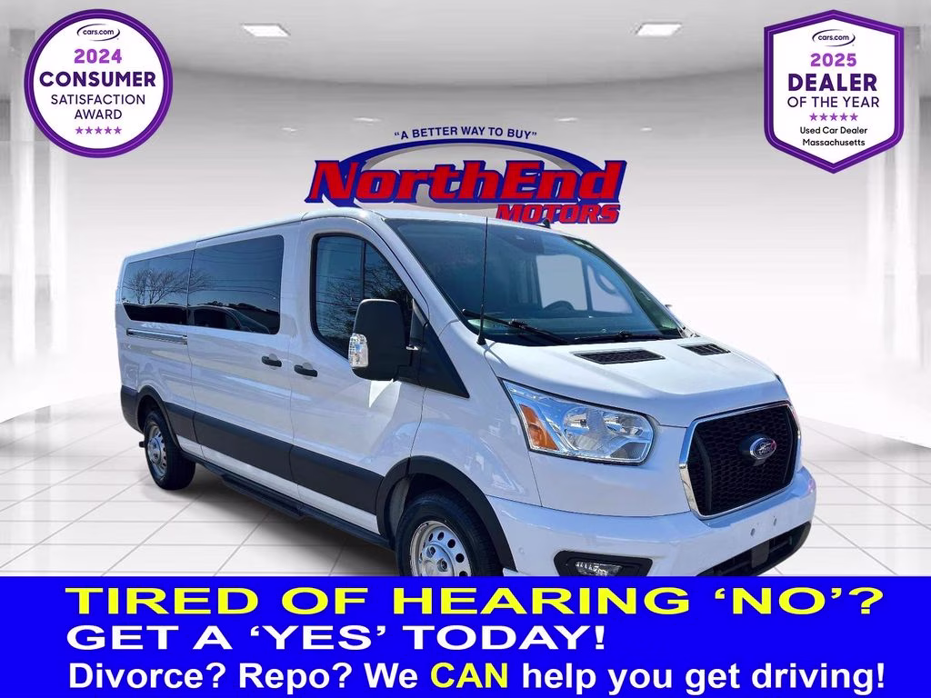 2022 Oxford White Ford Transit-350 XLT AWD Crossover