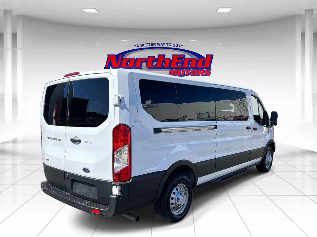 2022 Oxford White Ford Transit-350 XLT AWD Crossover