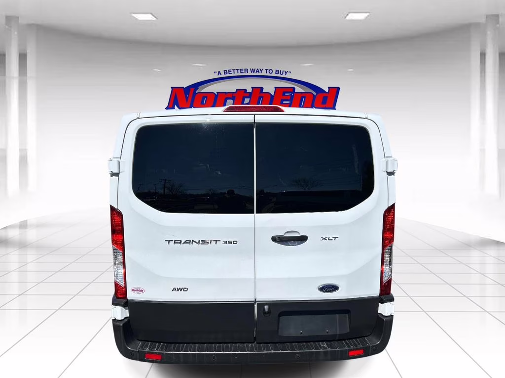 2022 Oxford White Ford Transit-350 XLT AWD Crossover