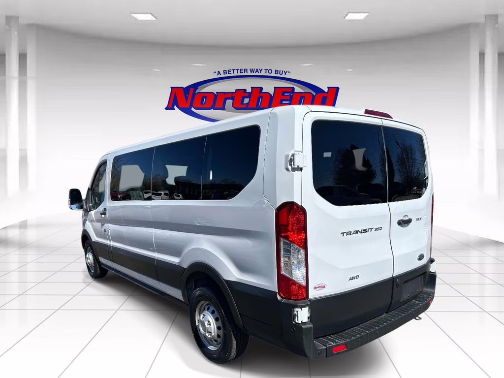 2022 Oxford White Ford Transit-350 XLT AWD Crossover