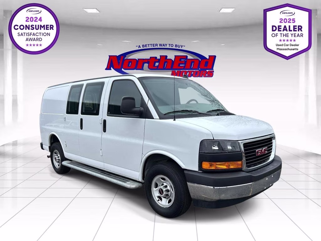 2024 Summit White GMC Savana 2500 Work Van RWD Van
