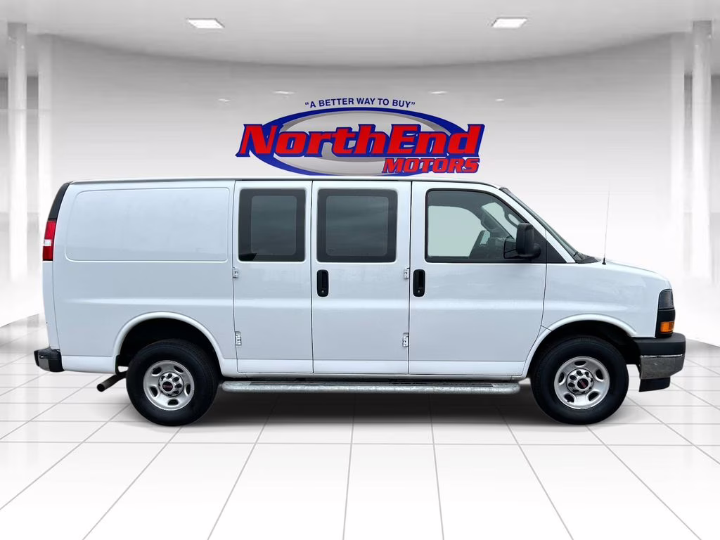 2024 Summit White GMC Savana 2500 Work Van RWD Van