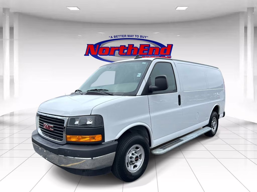 2024 Summit White GMC Savana 2500 Work Van RWD Van
