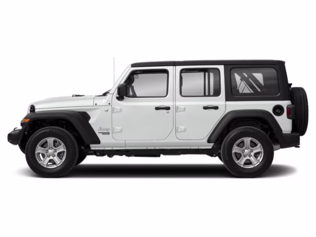 2021 Bright White Clearcoat Jeep Wrangler Unlimited Willys 4X4 SUV