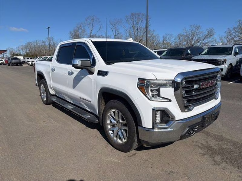 2020 Summit White GMC Sierra SLT 4X4 Truck