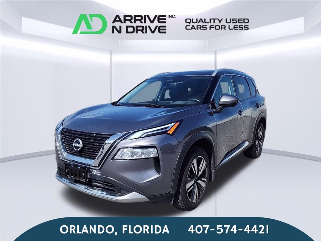 2023 Boulder Gray Pearl Nissan Rogue Platinum AWD SUV
