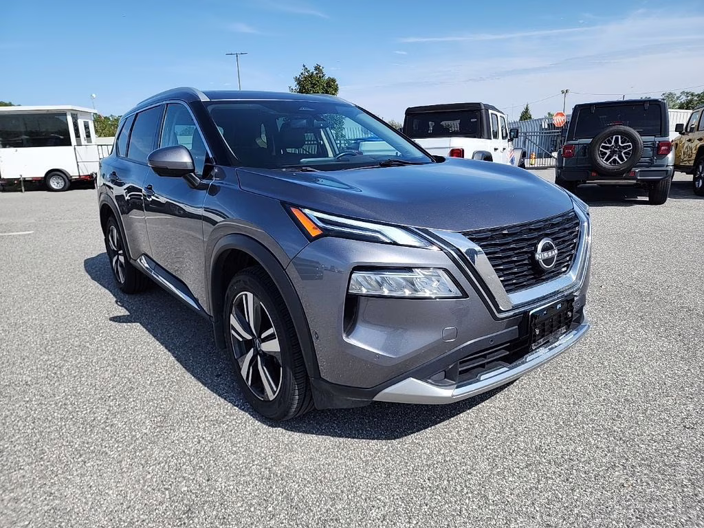 2023 Boulder Gray Pearl Nissan Rogue Platinum AWD SUV