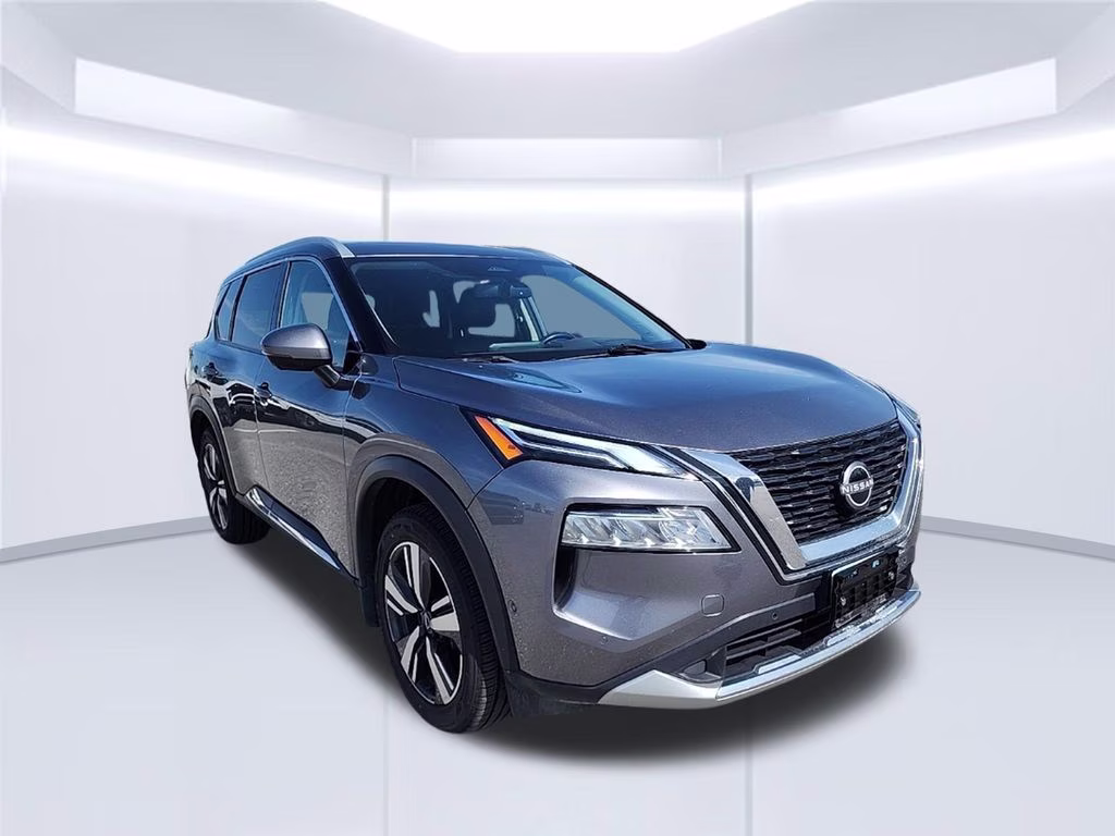 2023 Boulder Gray Pearl Nissan Rogue Platinum AWD SUV