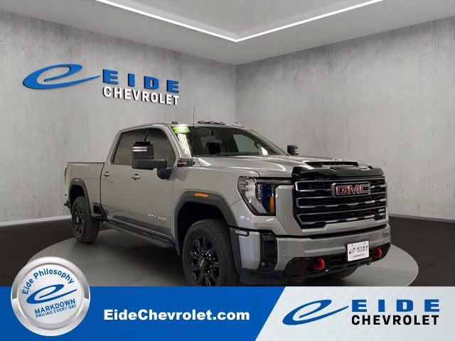 2025 Sterling Metallic GMC Sierra 2500HD AT4 4X4 Truck
