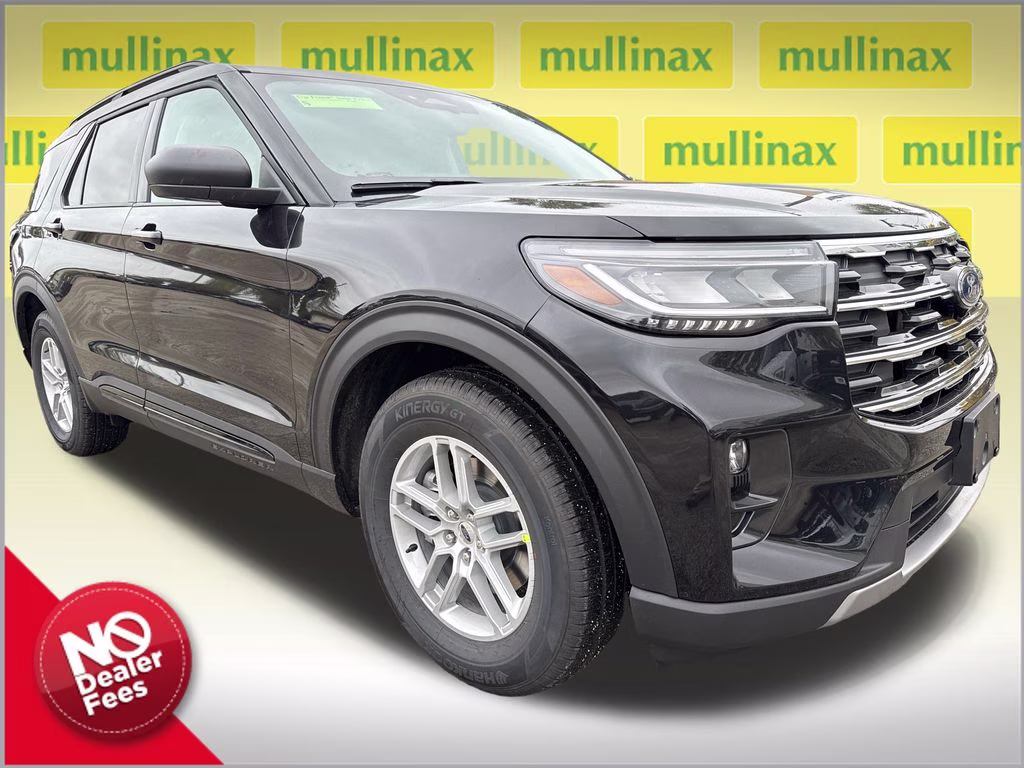 2026 Agate Black Metallic Ford Explorer Active RWD SUV