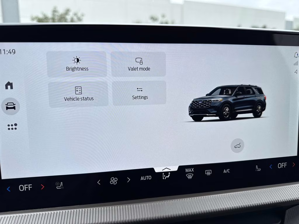 2026 Vapor Blue Metallic Ford Explorer Active RWD SUV