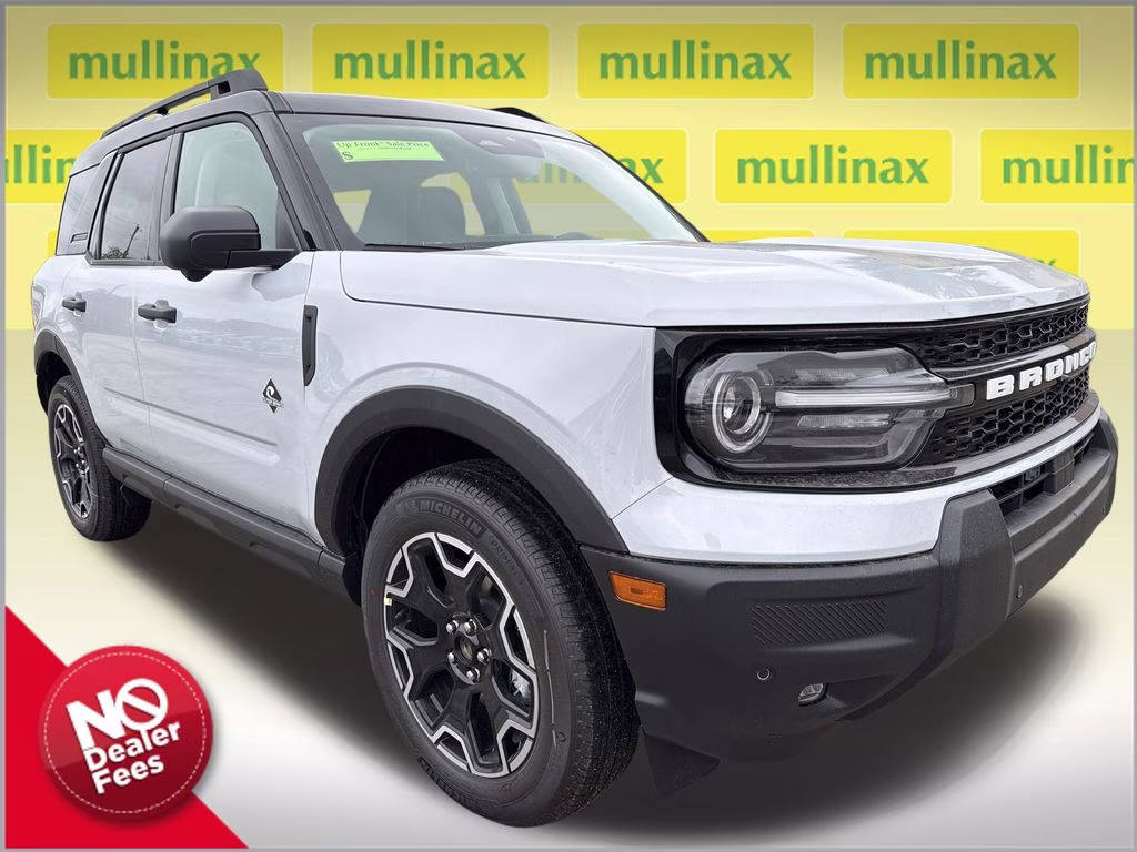 2026 Space White Metallic Ford Bronco Sport Outer Banks 4X4 SUV