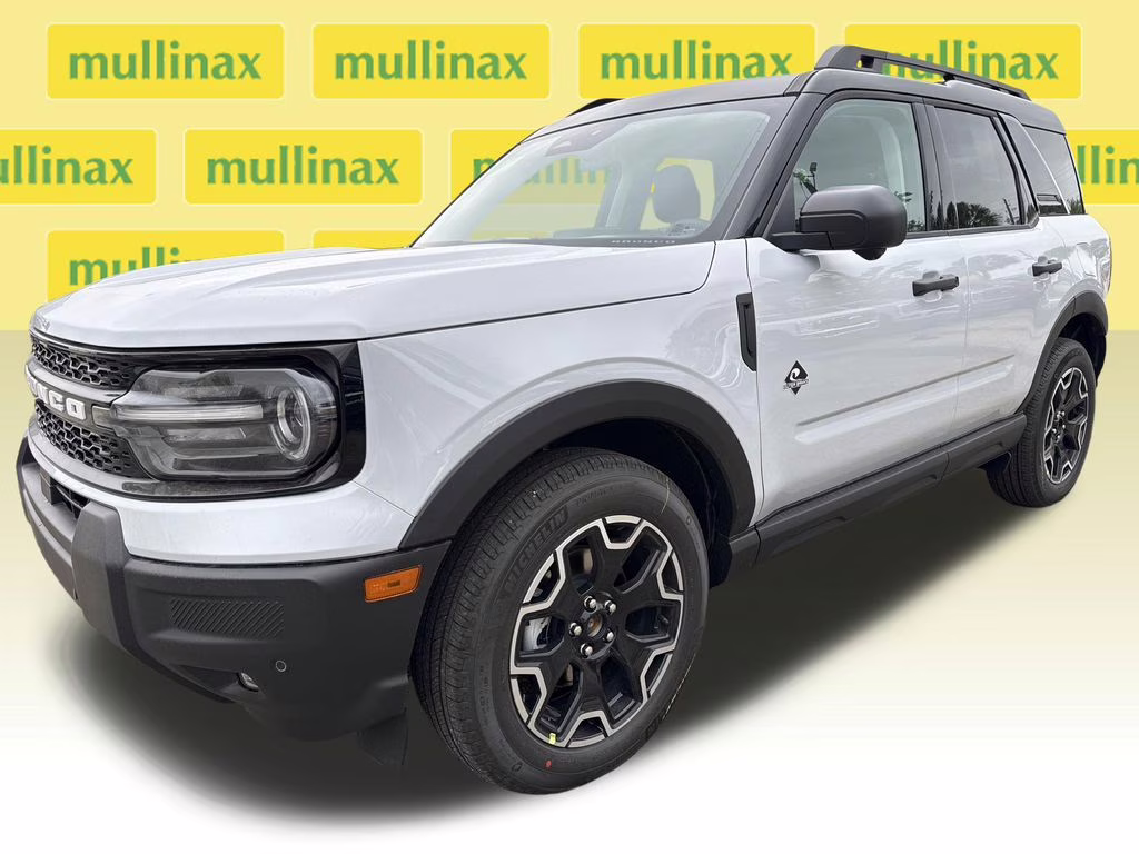 2026 Space White Metallic Ford Bronco Sport Outer Banks 4X4 SUV