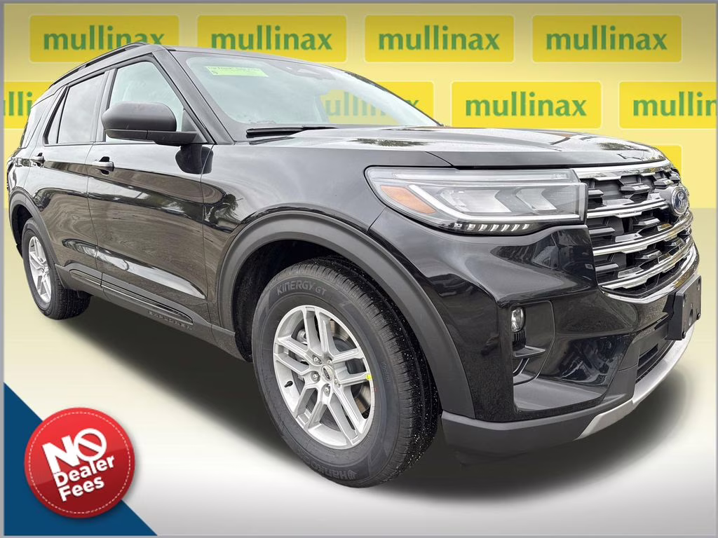 2026 Agate Black Metallic Ford Explorer Active RWD SUV