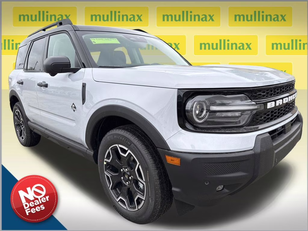 2026 Space White Metallic Ford Bronco Sport Outer Banks 4X4 SUV