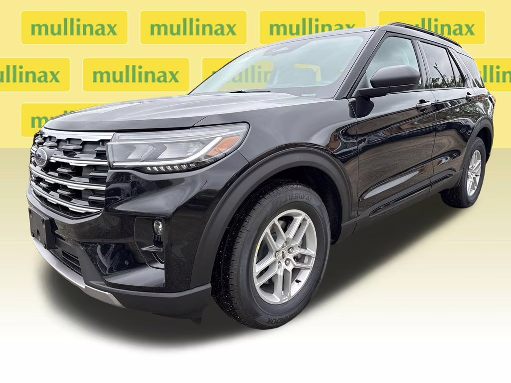 2026 Agate Black Metallic Ford Explorer Active RWD SUV