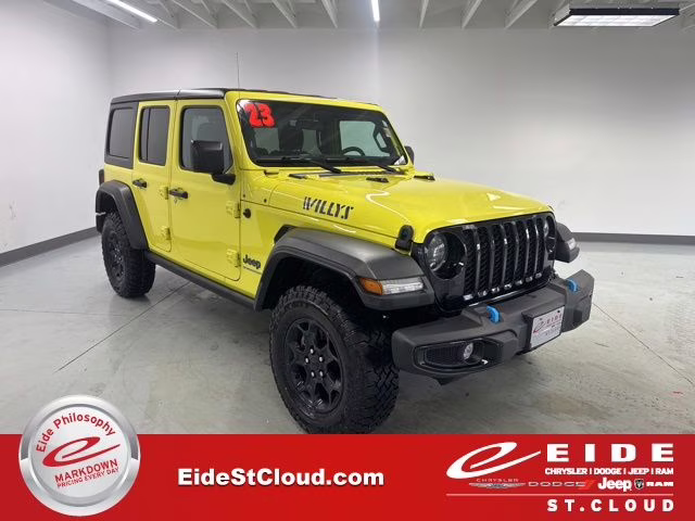 2023 High Velocity Clearcoat Jeep Wrangler Base 4xe 4X4 SUV