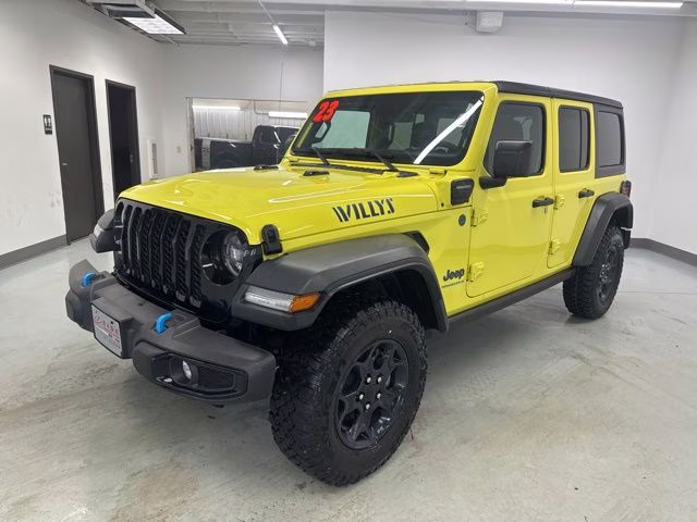 2023 High Velocity Clearcoat Jeep Wrangler Base 4xe 4X4 SUV