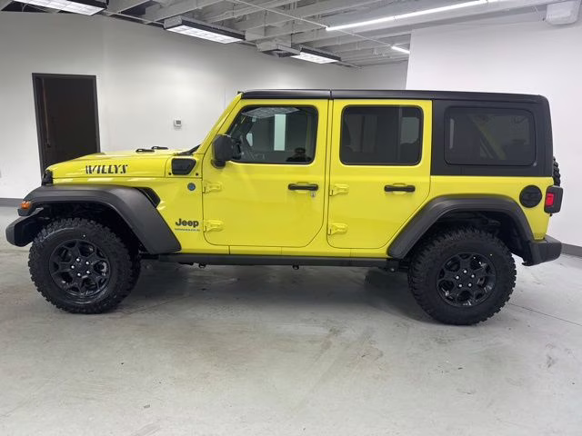 2023 High Velocity Clearcoat Jeep Wrangler Base 4xe 4X4 SUV