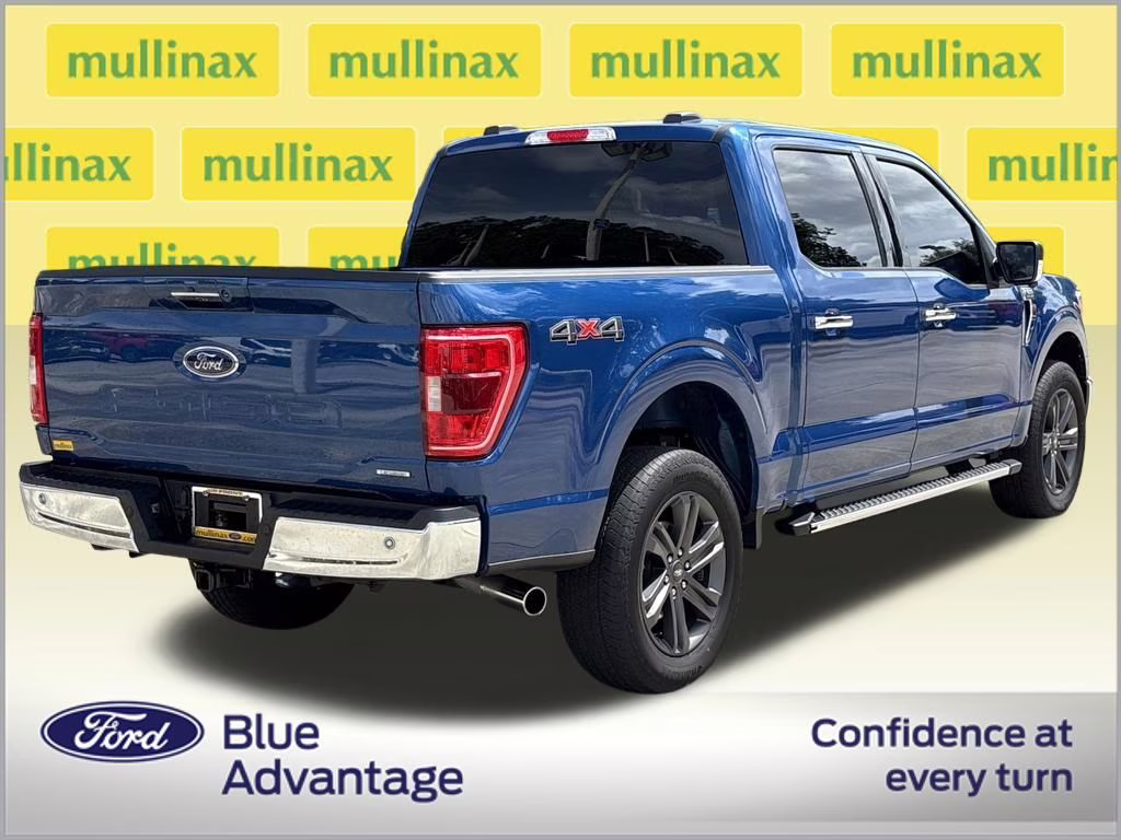 2023 Blue Metallic Ford F-150 XLT 4X4 Truck