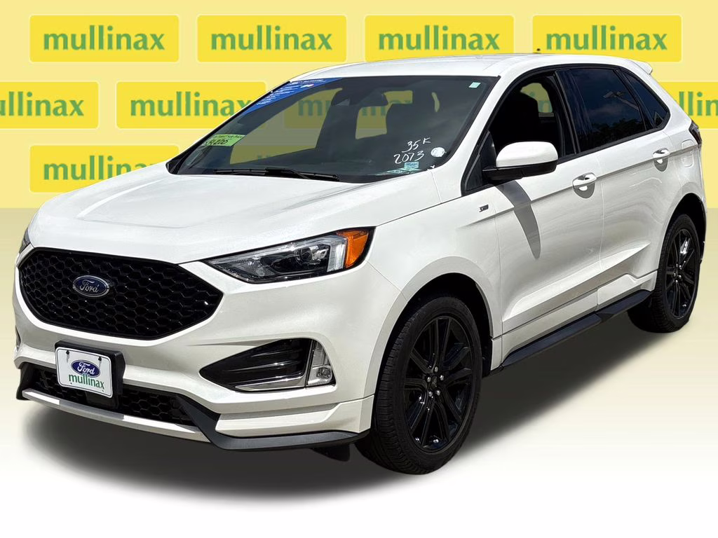 2024 White Metallic Ford Edge ST Line AWD SUV