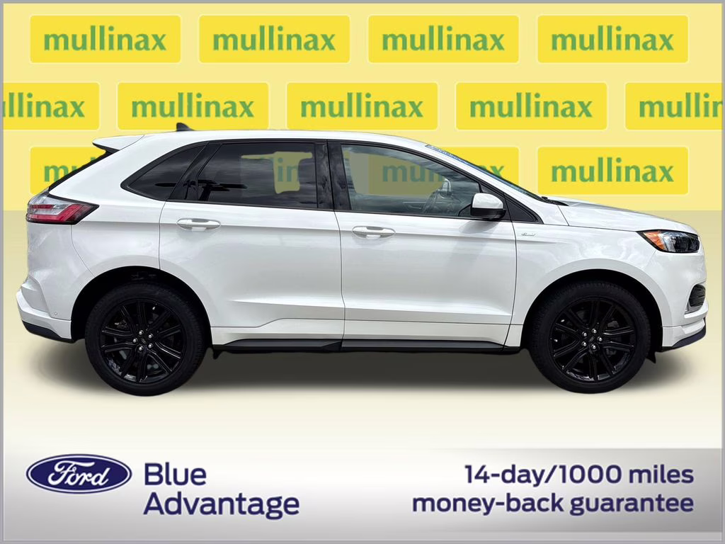 2024 White Metallic Ford Edge ST Line AWD SUV