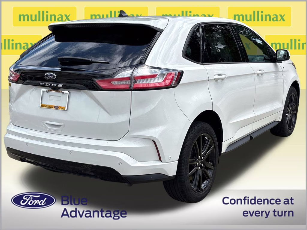 2024 White Metallic Ford Edge ST Line AWD SUV