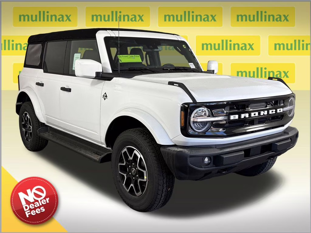 2026 Oxford White Ford Bronco Outer Banks 4X4 SUV