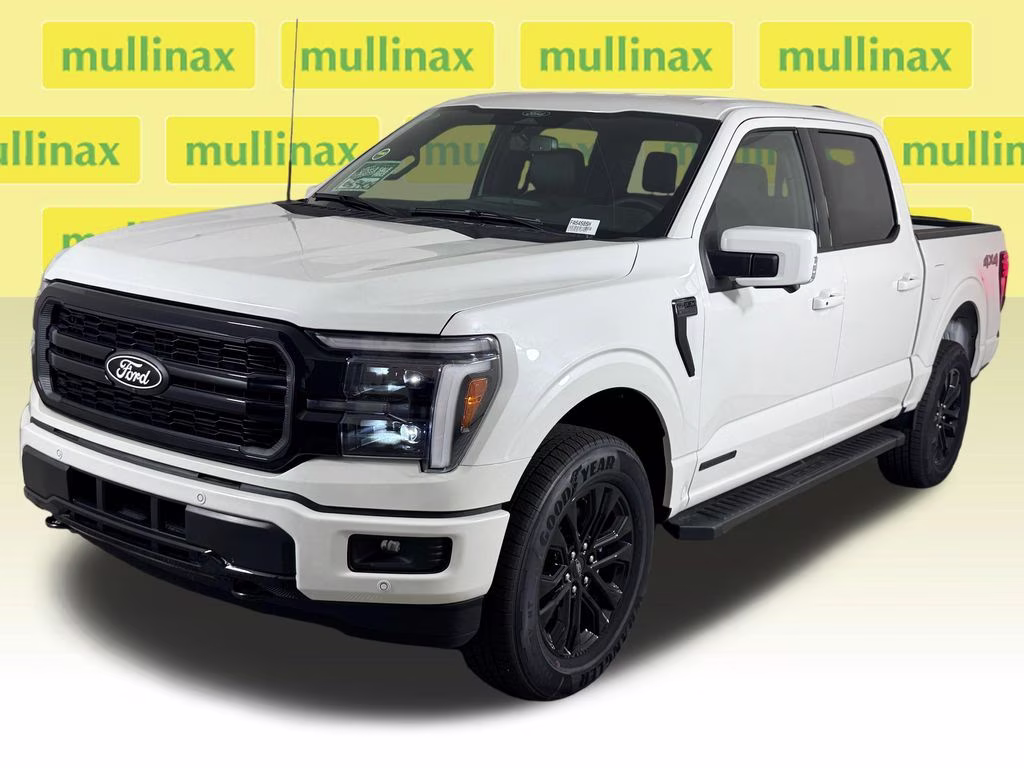 2026 Star White Metallic Tri-Coat Ford F-150 Lariat 4X4 Truck