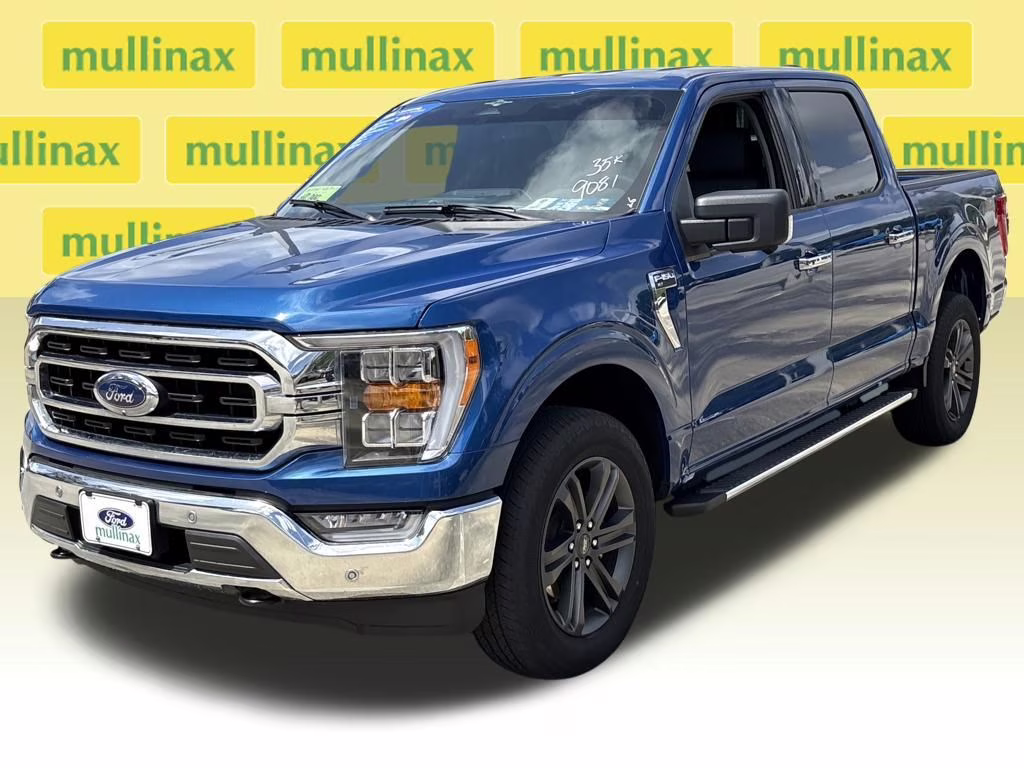 2023 Blue Metallic Ford F-150 XLT 4X4 Truck