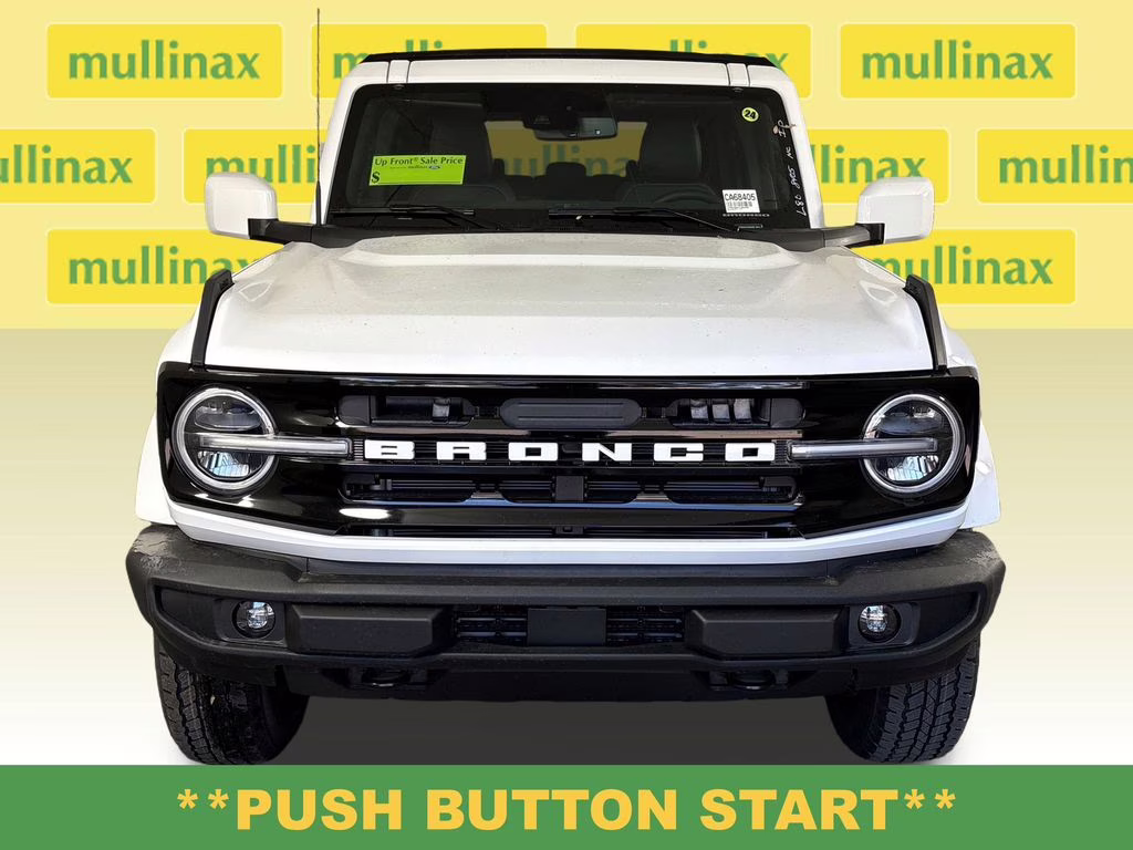 2026 Oxford White Ford Bronco Outer Banks 4X4 SUV