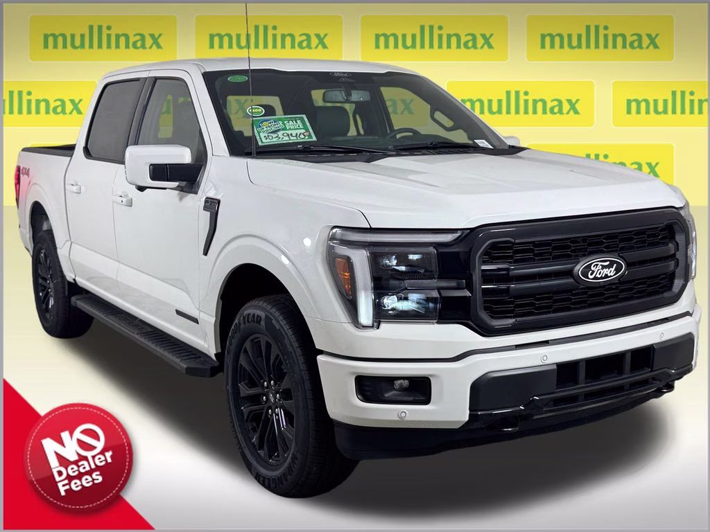 2026 Star White Metallic Tri-Coat Ford F-150 Lariat 4X4 Truck