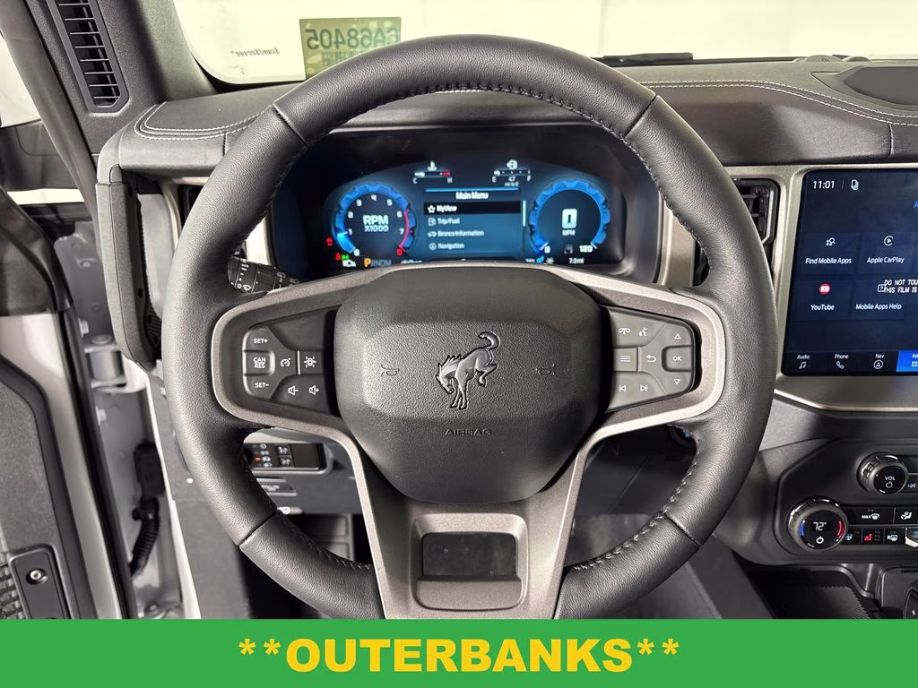 2026 Oxford White Ford Bronco Outer Banks 4X4 SUV