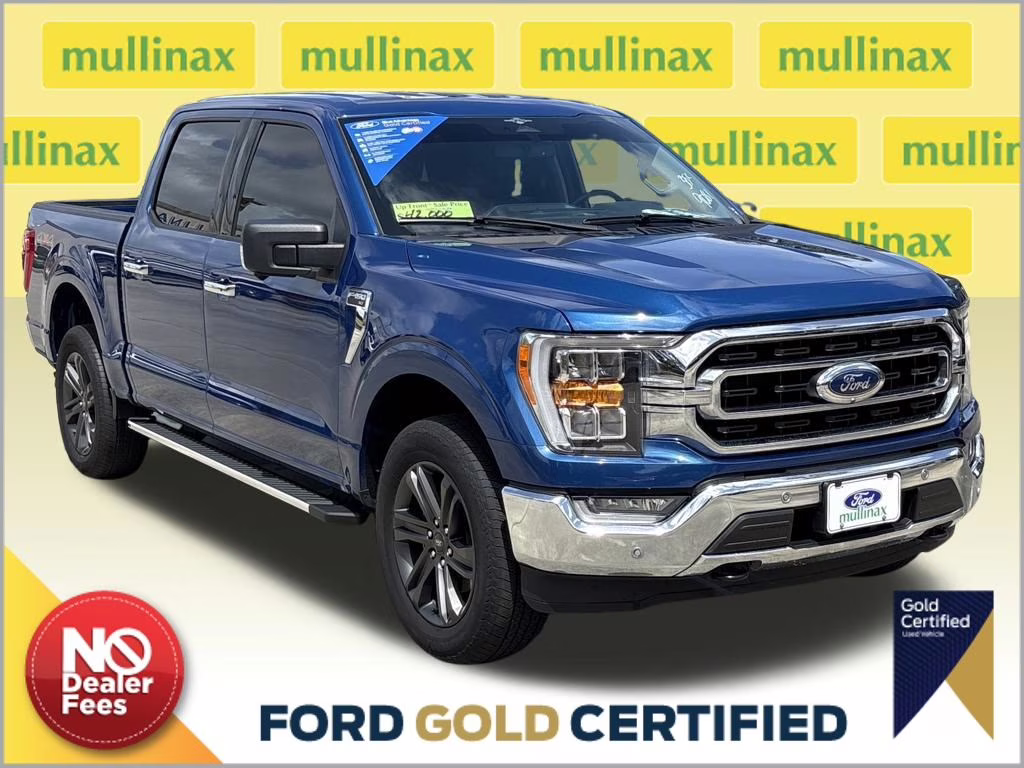 2023 Blue Metallic Ford F-150 XLT 4X4 Truck