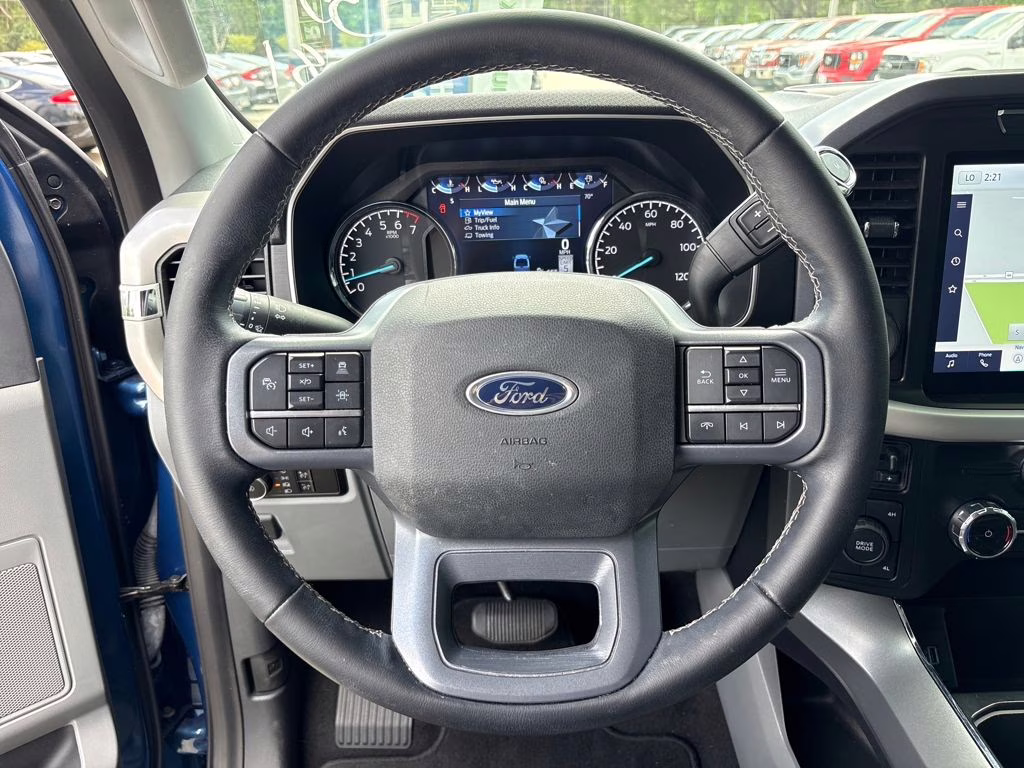 2023 Blue Metallic Ford F-150 XLT 4X4 Truck
