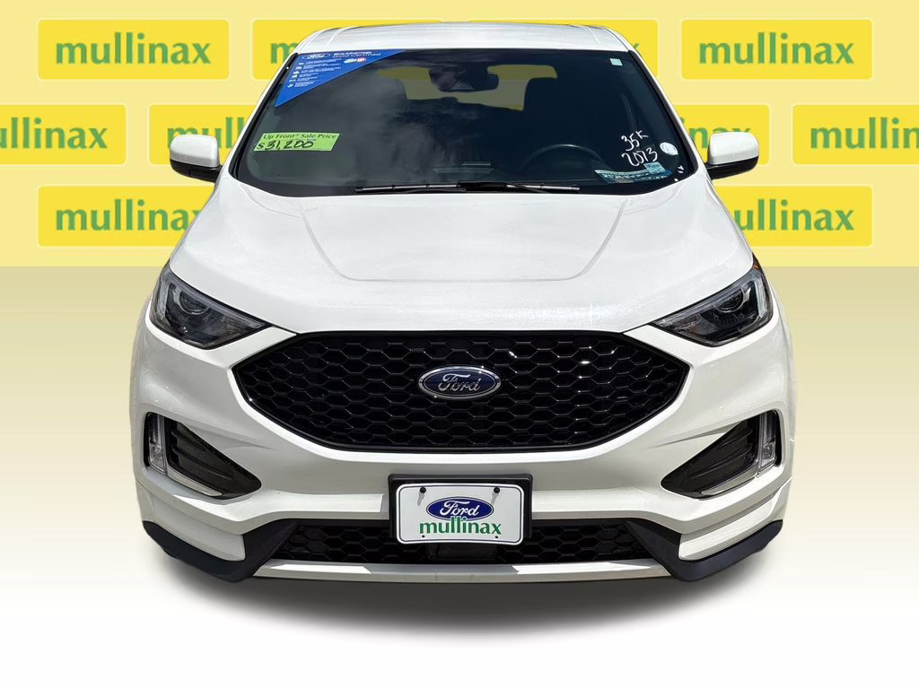 2024 White Metallic Ford Edge ST Line AWD SUV