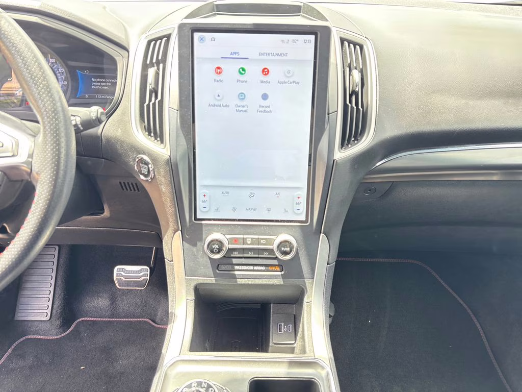 2024 White Metallic Ford Edge ST Line AWD SUV