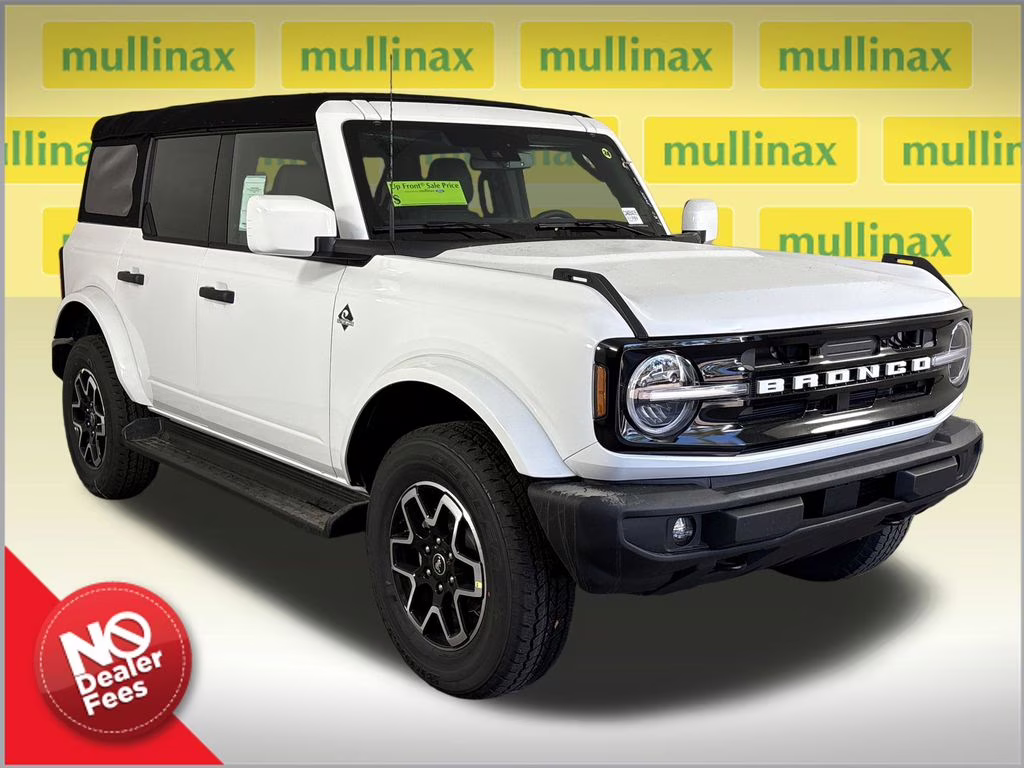 2026 Oxford White Ford Bronco Outer Banks 4X4 SUV
