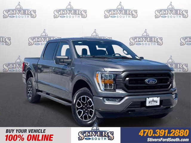 2023 Gray Metallic Ford F-150 XLT 4X4 Truck