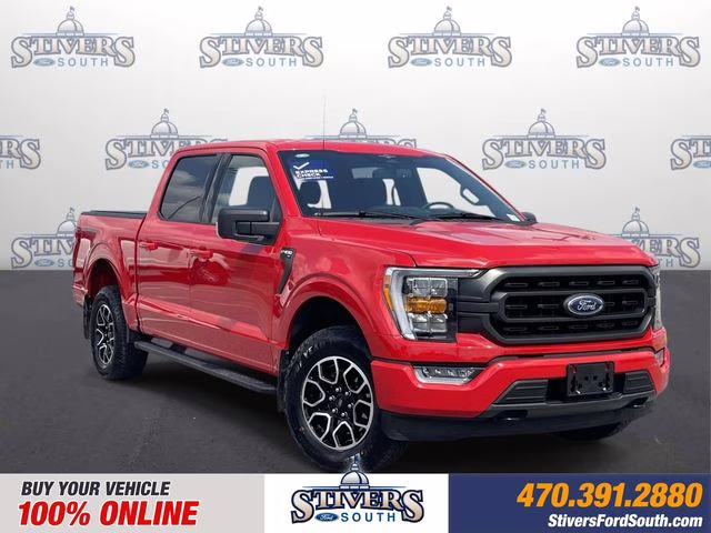 2023 Race Red Ford F-150 XLT 4X4 Truck